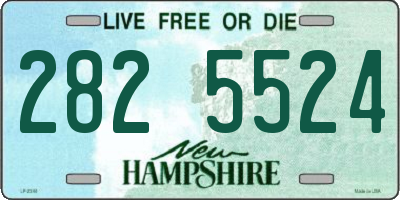 NH license plate 2825524