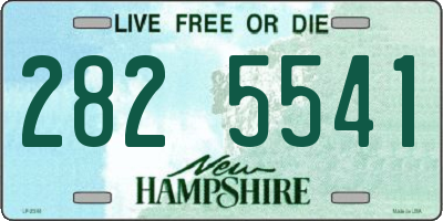 NH license plate 2825541