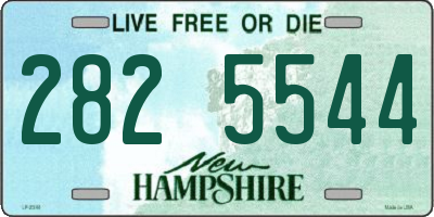 NH license plate 2825544