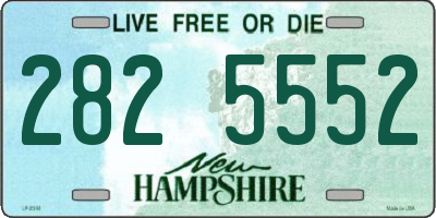 NH license plate 2825552