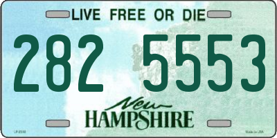 NH license plate 2825553