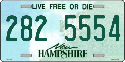 NH license plate 2825554