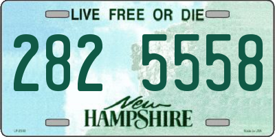 NH license plate 2825558