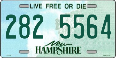 NH license plate 2825564