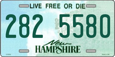 NH license plate 2825580