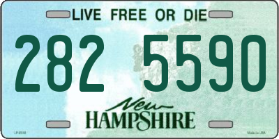 NH license plate 2825590