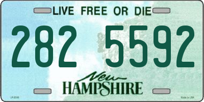 NH license plate 2825592