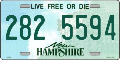 NH license plate 2825594