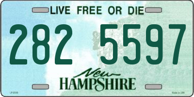 NH license plate 2825597