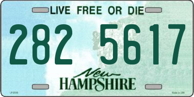 NH license plate 2825617