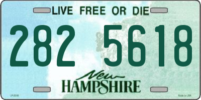 NH license plate 2825618