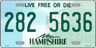 NH license plate 2825636