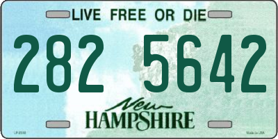 NH license plate 2825642