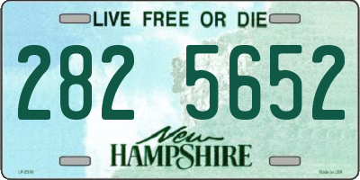 NH license plate 2825652