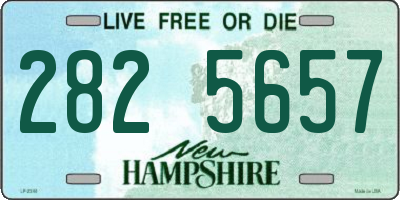 NH license plate 2825657