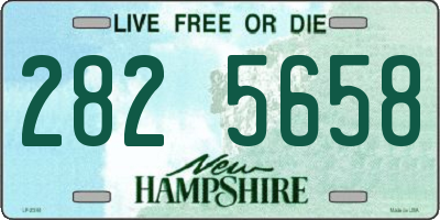 NH license plate 2825658