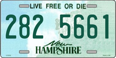NH license plate 2825661