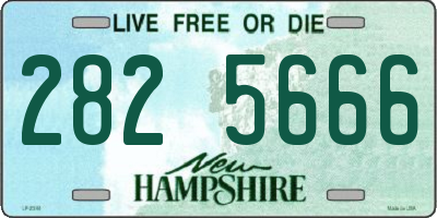 NH license plate 2825666