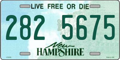 NH license plate 2825675