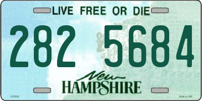 NH license plate 2825684