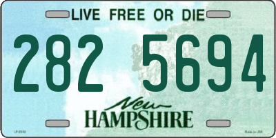 NH license plate 2825694
