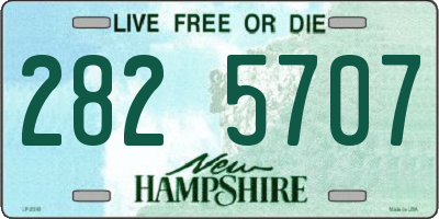 NH license plate 2825707