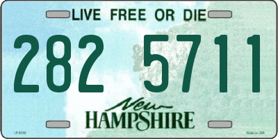 NH license plate 2825711