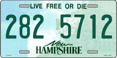 NH license plate 2825712