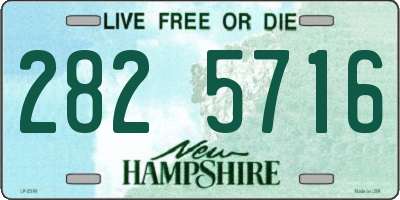 NH license plate 2825716