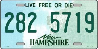 NH license plate 2825719