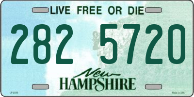 NH license plate 2825720