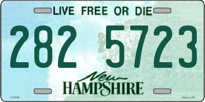 NH license plate 2825723