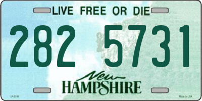 NH license plate 2825731