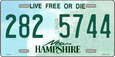 NH license plate 2825744