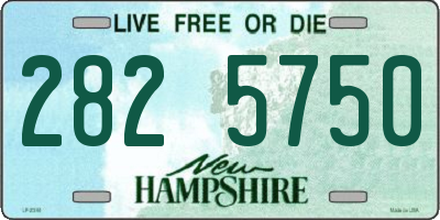 NH license plate 2825750