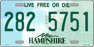 NH license plate 2825751