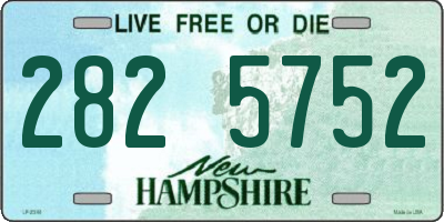 NH license plate 2825752