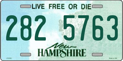 NH license plate 2825763