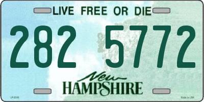 NH license plate 2825772