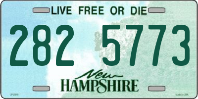 NH license plate 2825773