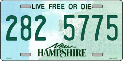 NH license plate 2825775