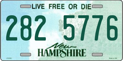 NH license plate 2825776