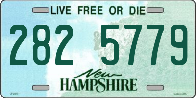 NH license plate 2825779
