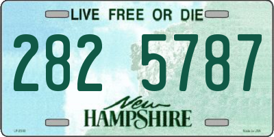 NH license plate 2825787