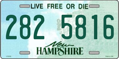 NH license plate 2825816