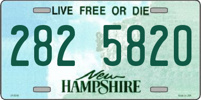 NH license plate 2825820