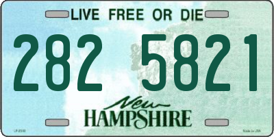NH license plate 2825821