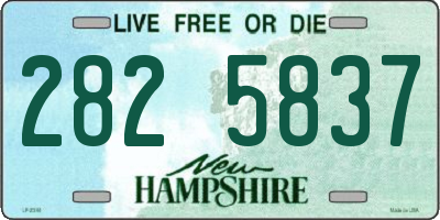 NH license plate 2825837