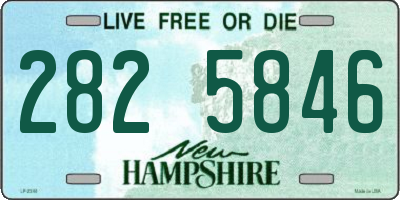 NH license plate 2825846