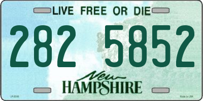NH license plate 2825852